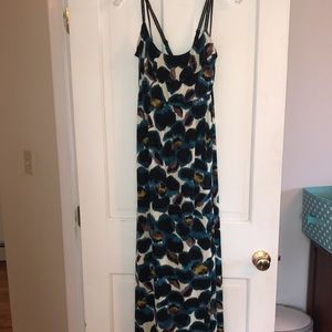 Elle size Medium Floral maxi dress.